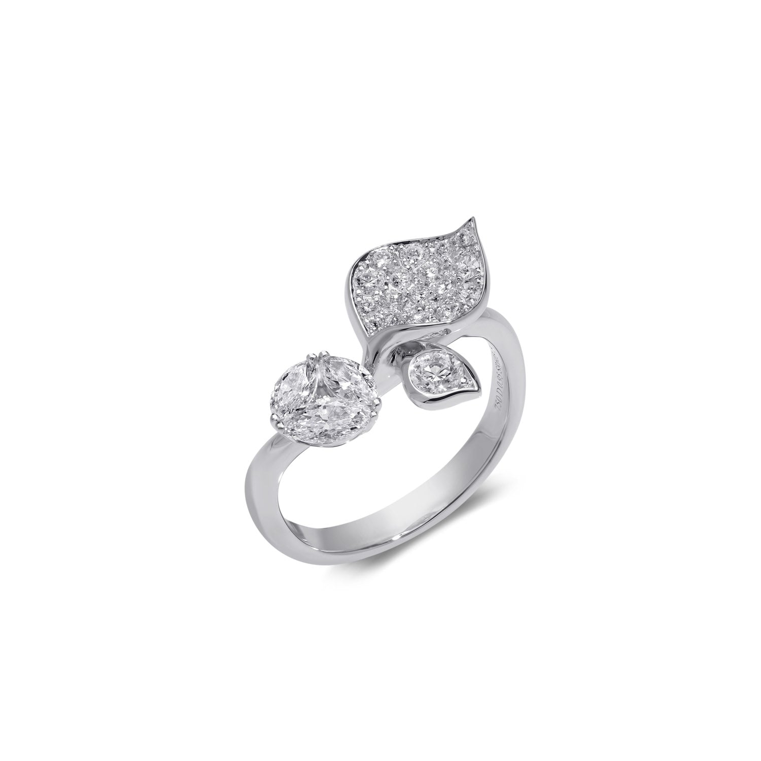 À FLEUR DE PARIS Diamant-Ring