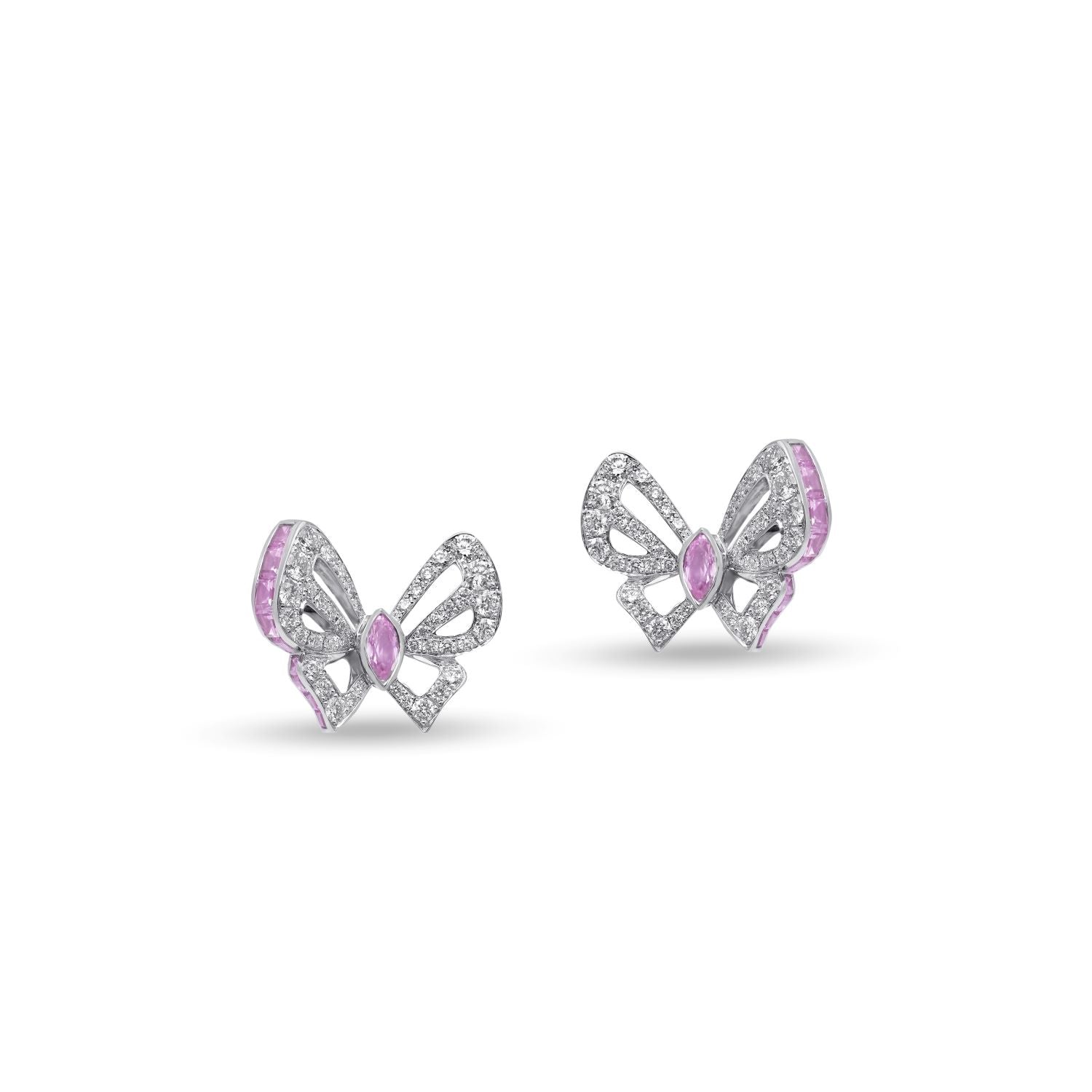 MEET CUTE Pink Sapphire Earrings
