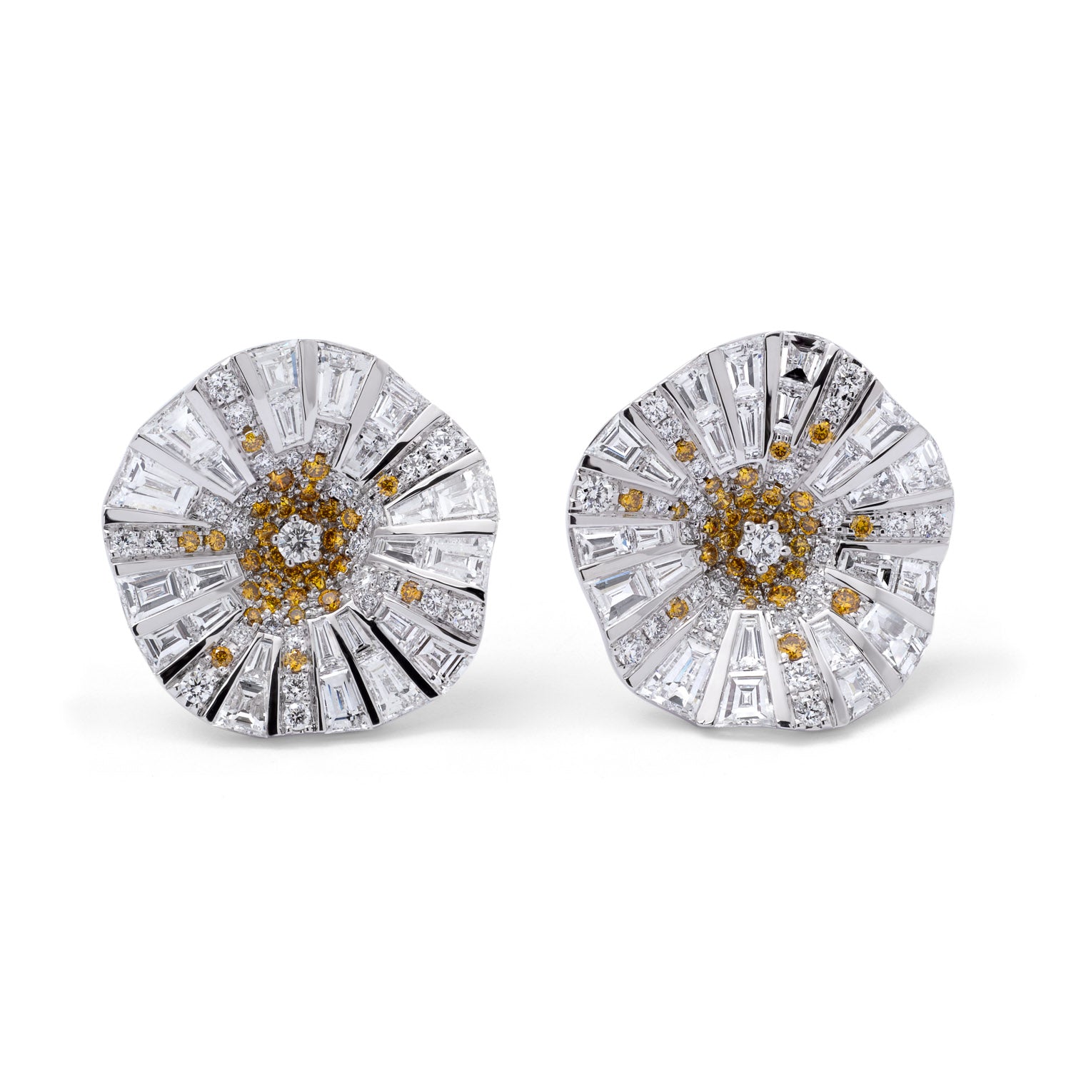 BELLE Yellow Diamond Earrings