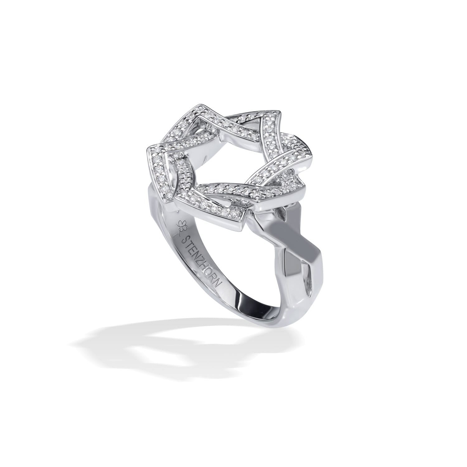 SECRET CIRCLES Pavé  Diamond Ring