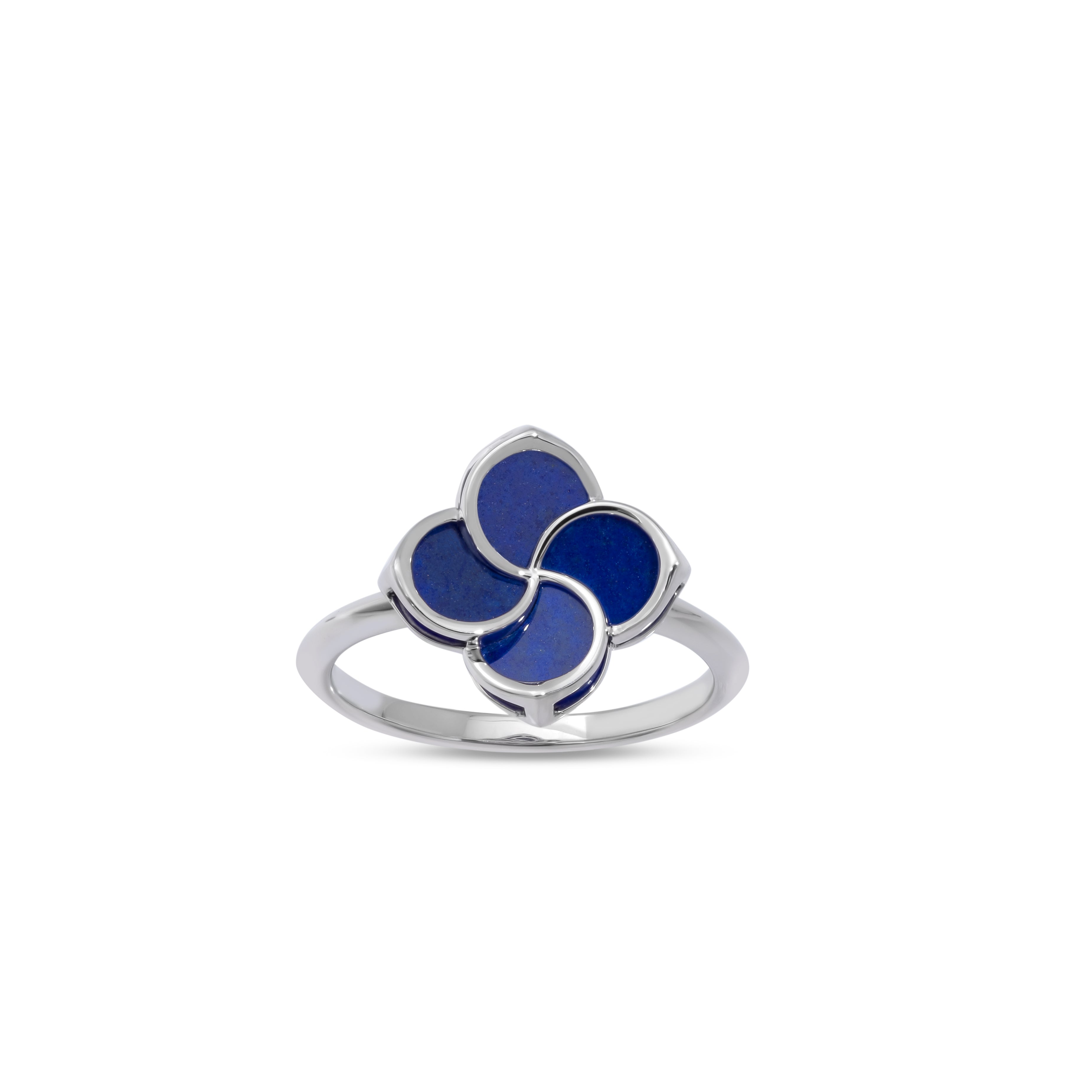 FLUMINA mini Ring mit Lapislazuli